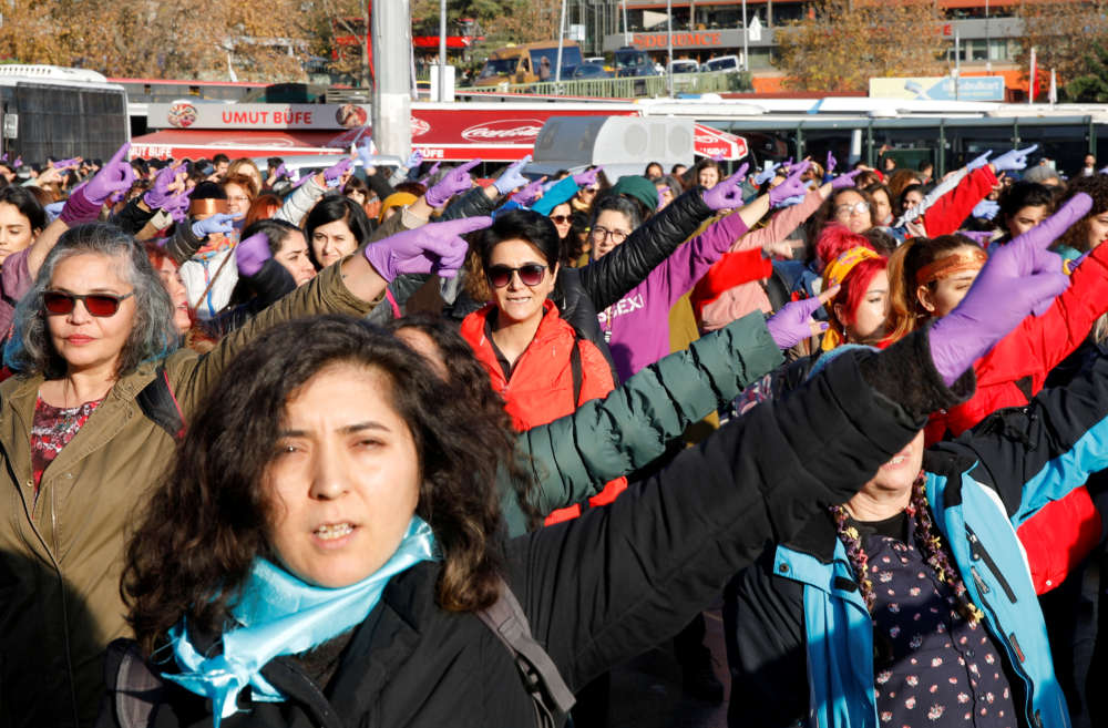 Turkish MPs sing Chilean anti-rape song to protest violence against women