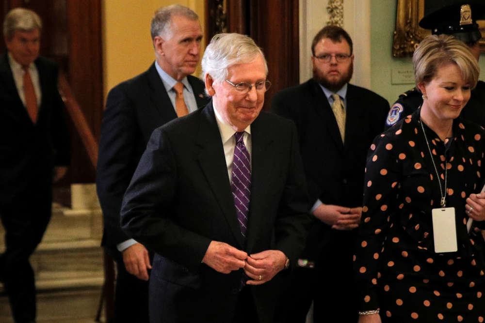 Republicans hopeful Senate will acquit Trump as early as Friday