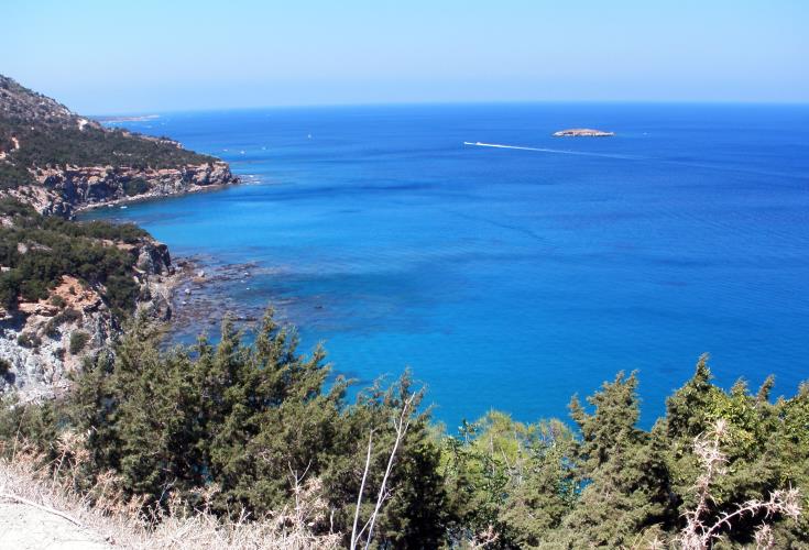 Sparks fly over dangerous Akamas road