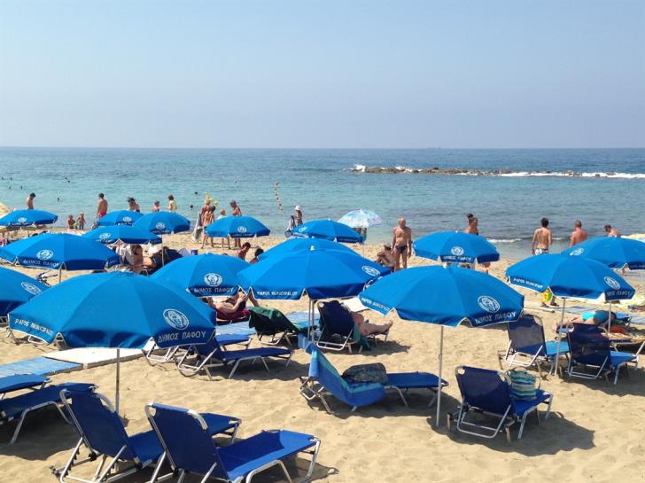 160 organized beaches around Cyprus