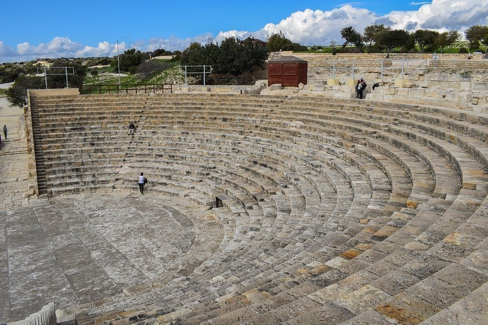 Cyprus, Kourion, Ancient Theatre, Greco-Roman, Site