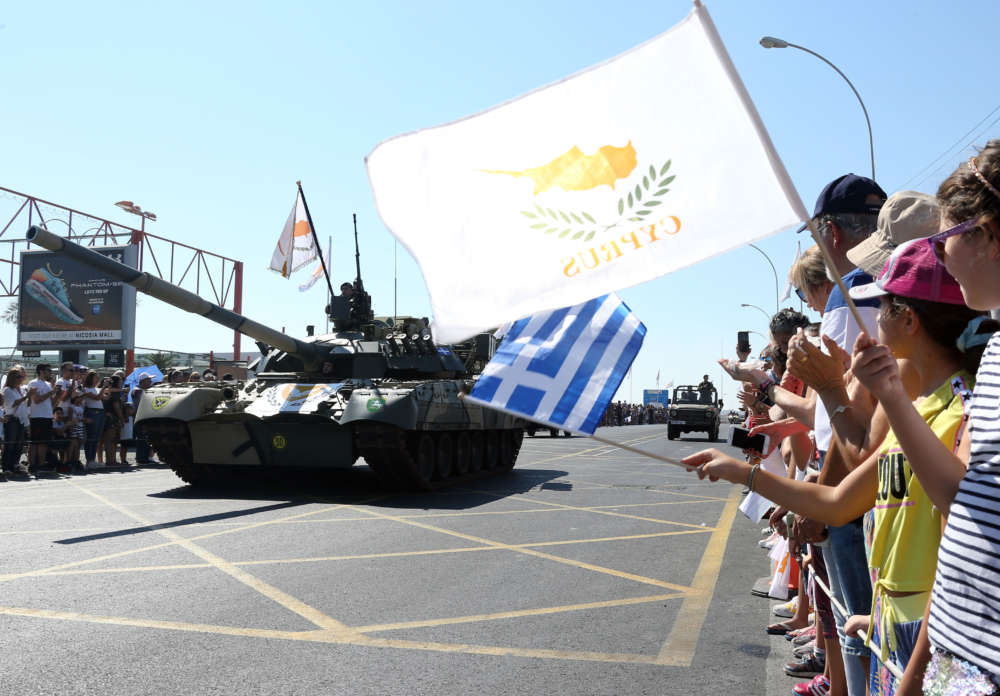 Cyprus marks independence day with military parade (photos)