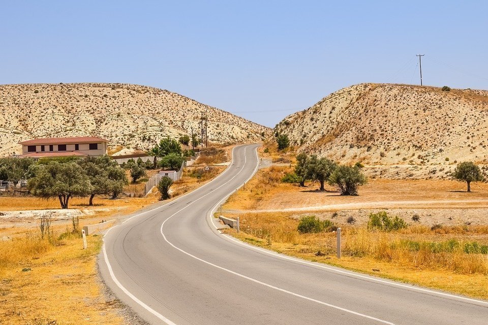 Road, Summer, Countryside, Landscape, Scenery, Rural