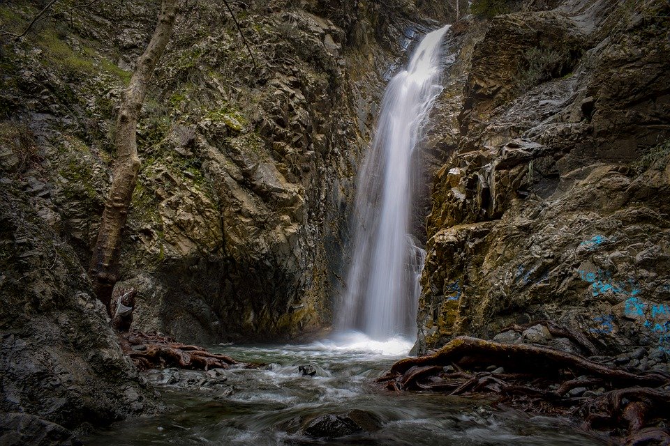Waterfall, Water, Nature, River, Scenic, Scenery, Fall