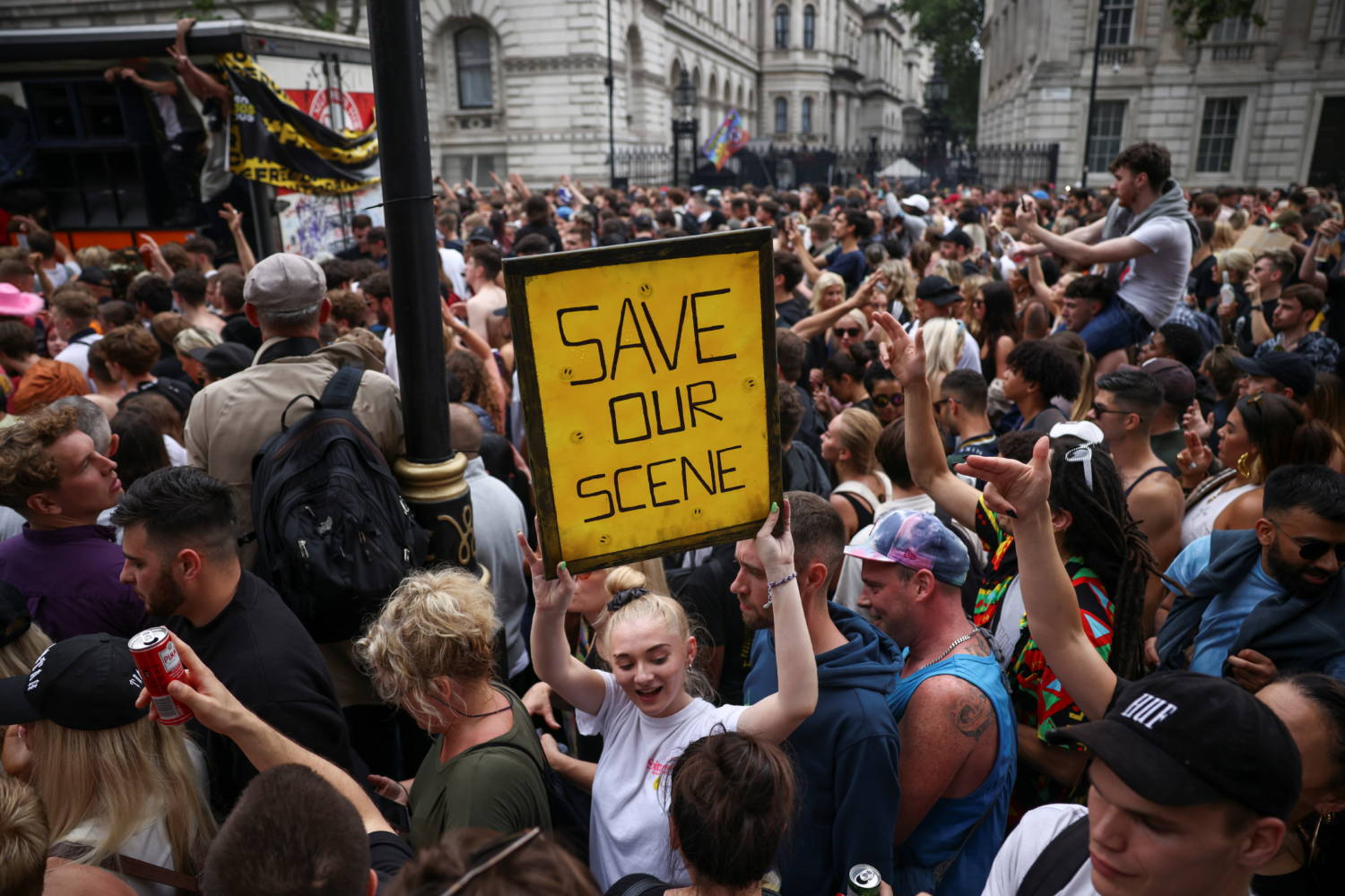 Reopen Protesters Show must go on, say dancing protesters urging Britain to fully reopen ...