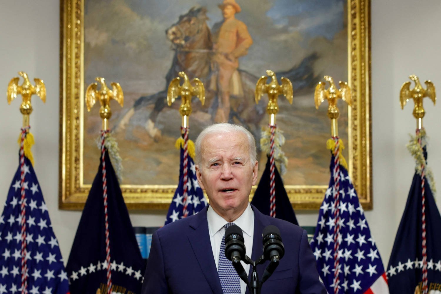 U.s. President Biden Delivers Remarks On The Banking Crisis, In Washington