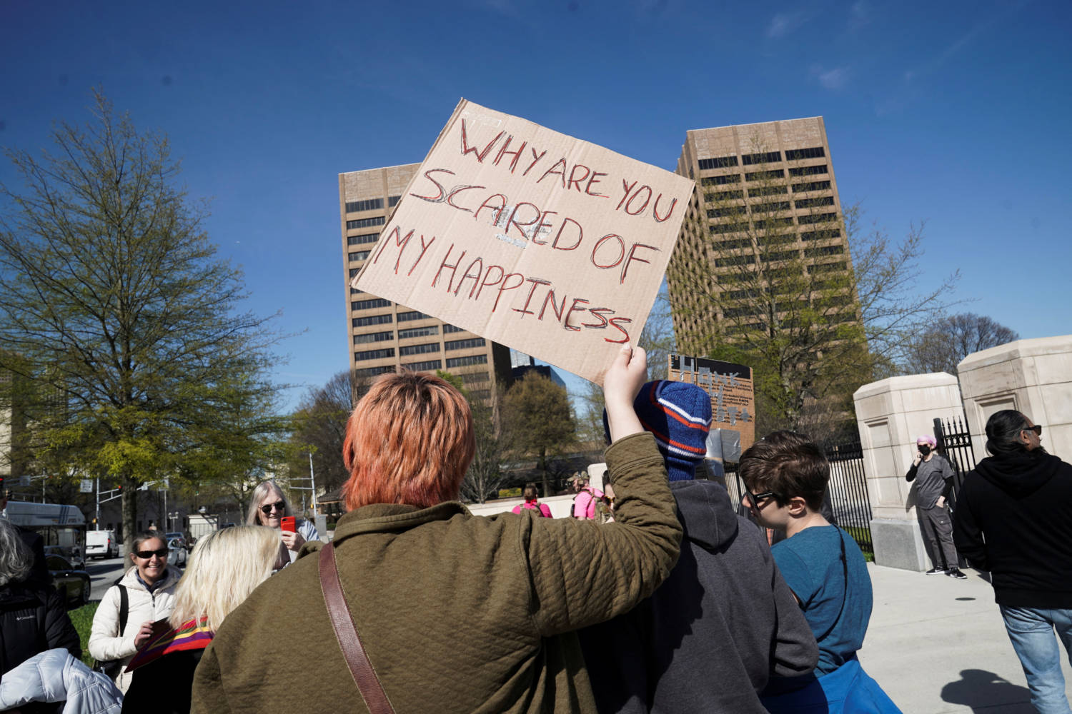 Rally After Transgender Kids Banned From Treatments In Georgia