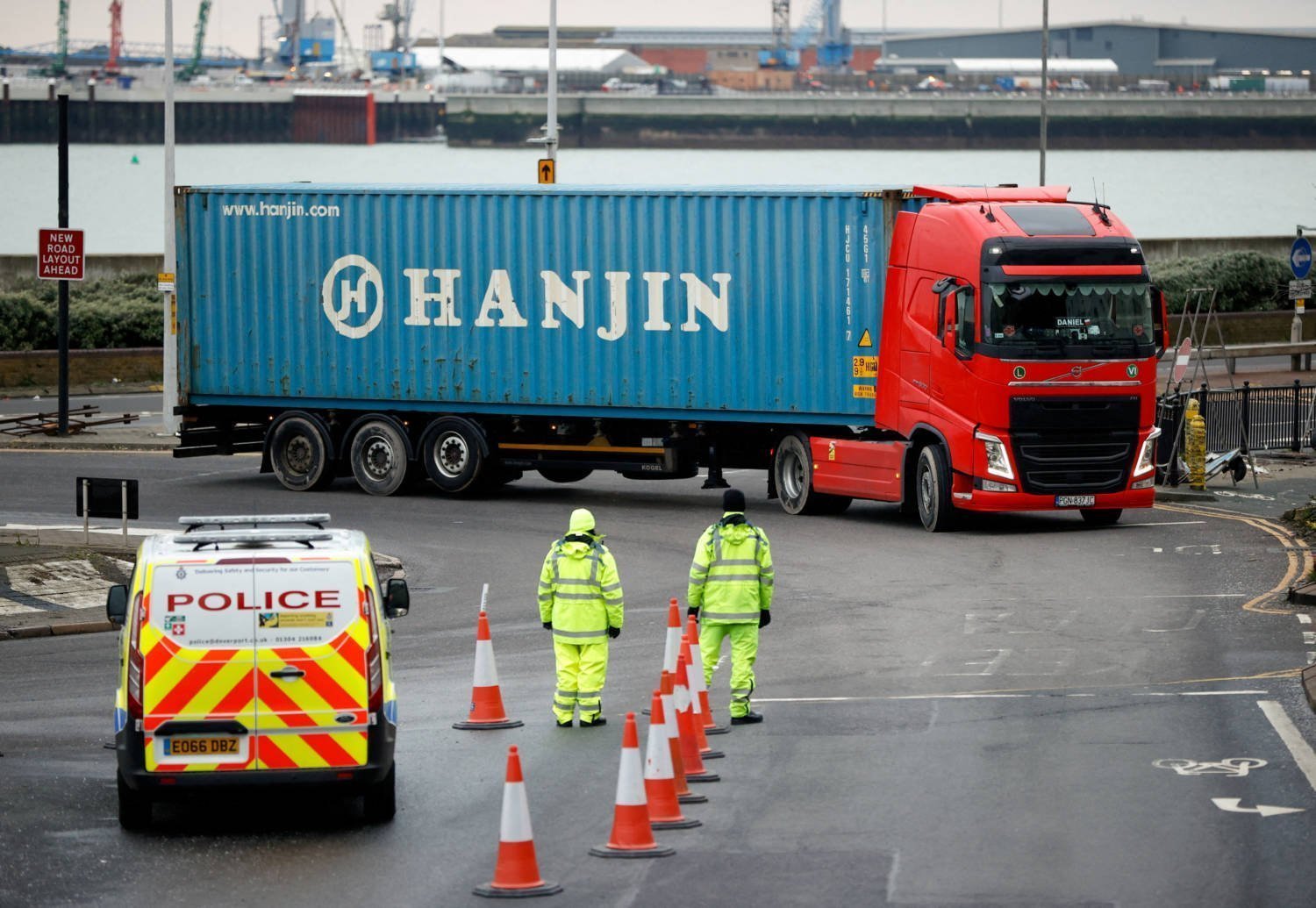 File Photo: Border Control At The Port Of Dover