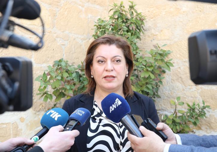 Athena Michaelidou Education Minister
