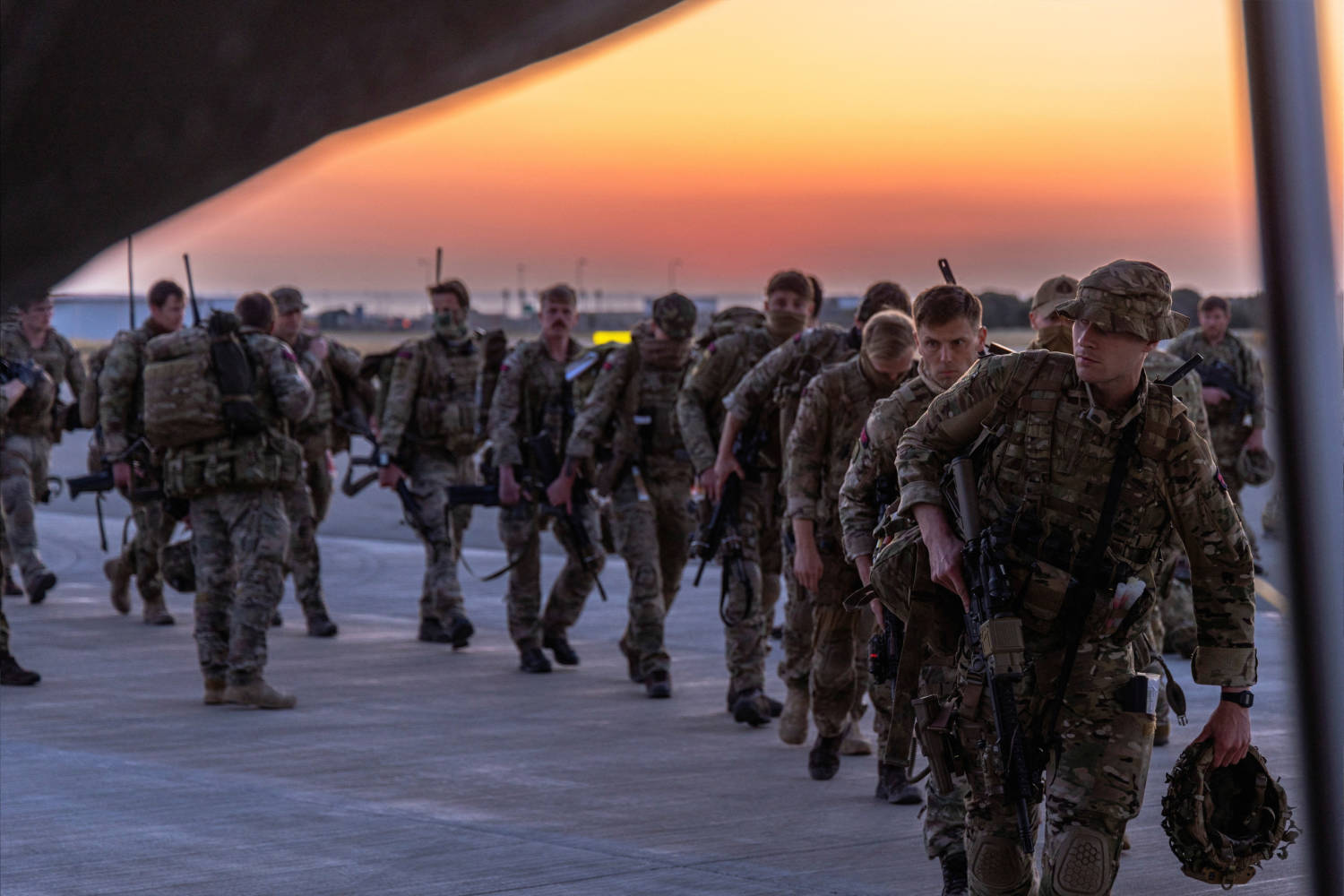 Military Operation To Evacuate British Embassy Diplomats And Their Families From Sudan