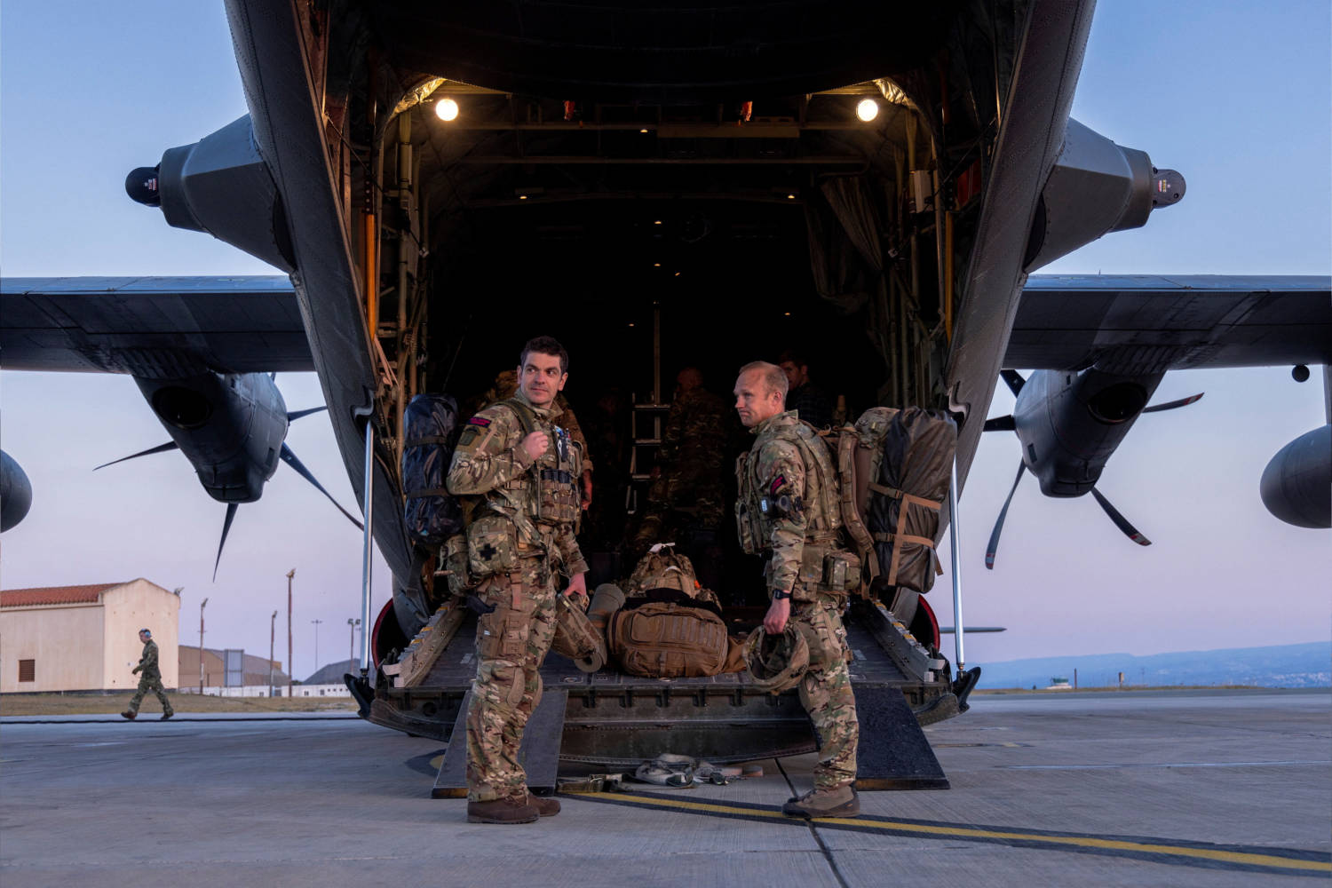 Military Operation To Evacuate British Embassy Diplomats And Their Families From Sudan