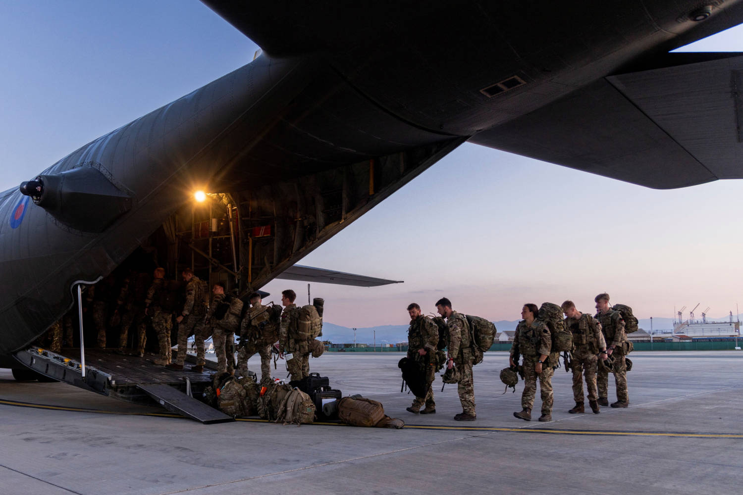 Military Operation To Evacuate British Embassy Diplomats And Their Families From Sudan