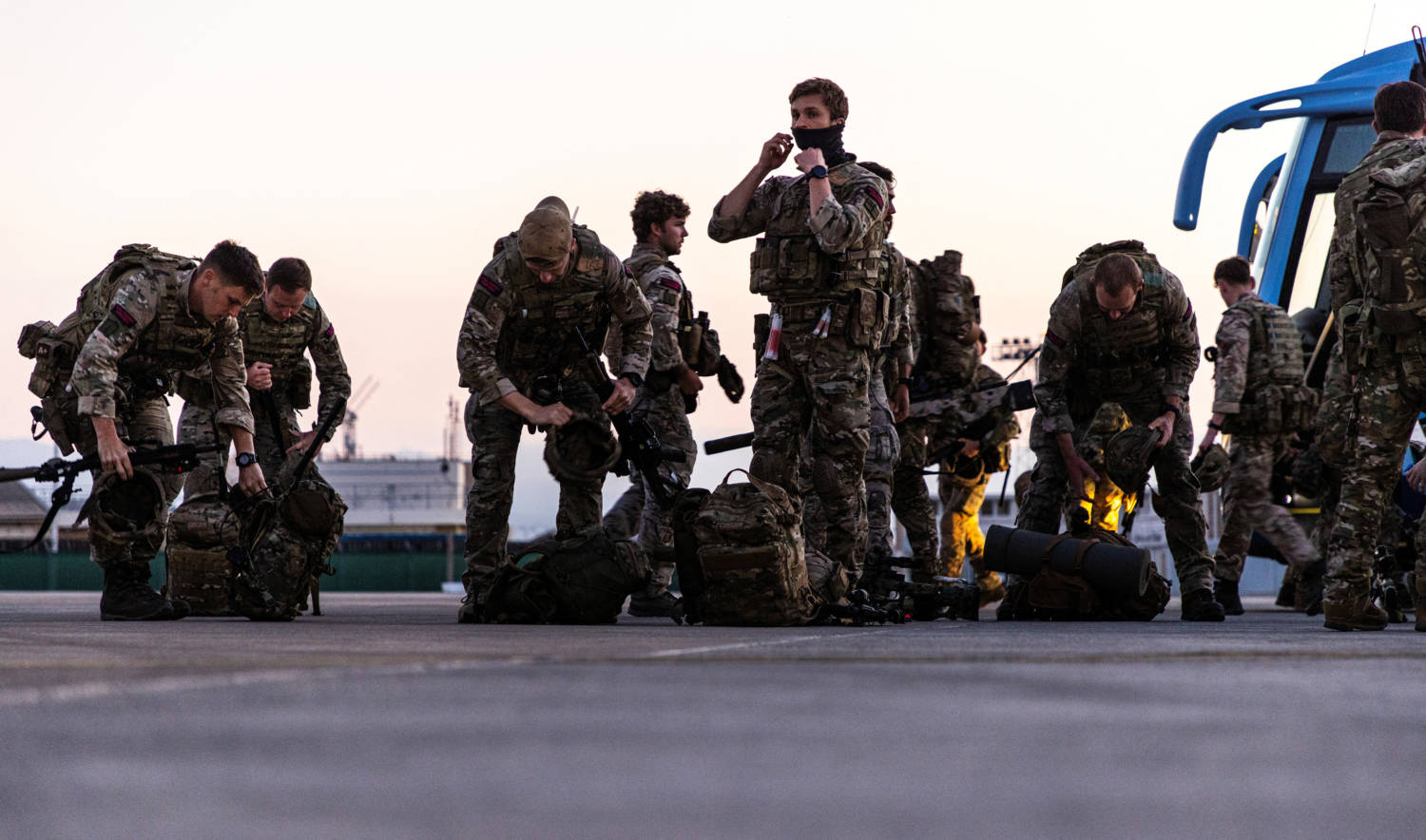 Military Operation To Evacuate British Embassy Diplomats And Their Families From Sudan