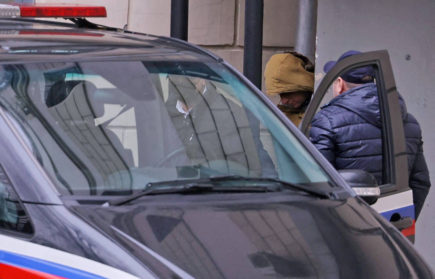 File Photo: Reporter For U.s. Newspaper The Wall Street Journal Evan Gershkovich Leaves A Court Building In Moscow