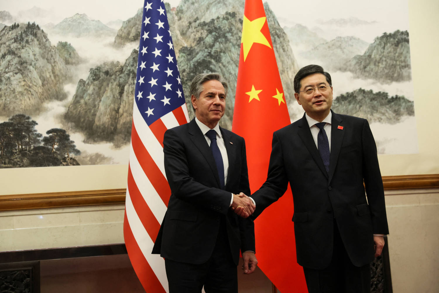 U.s. Secretary Of State Antony Blinken Visits China