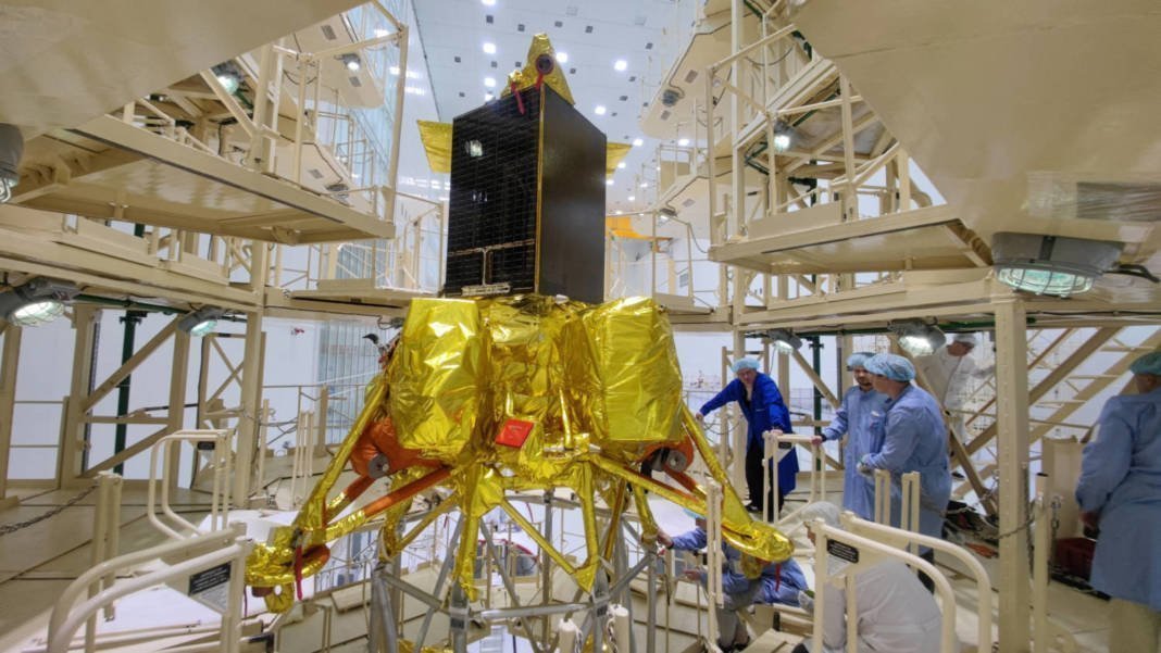 Preparations Ahead Of The Launch Of Luna 25 Lunar Lander At Vostochny Cosmodrome