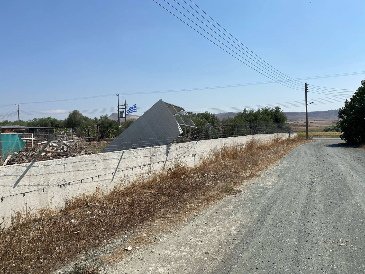 Ανεμοστρόβιλος στα Κελιά