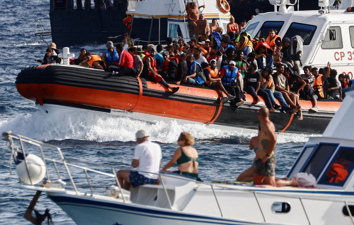 Migrants In Lampedusa