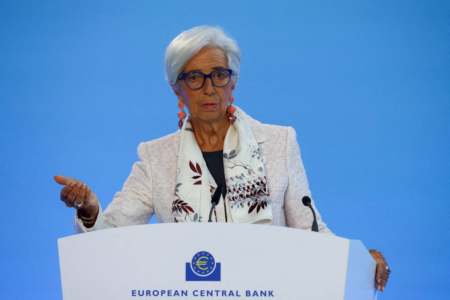 File Photo: Ecb President Christine Lagarde Speaks At A Press Conference In Frankfurt, Germany