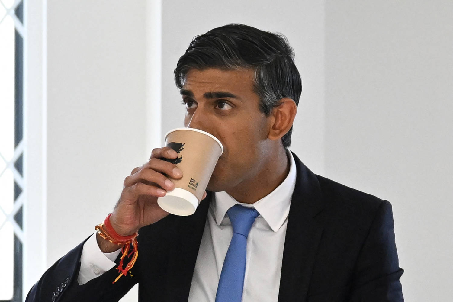 Britain's Pm Sunak Visits A Police Office In London