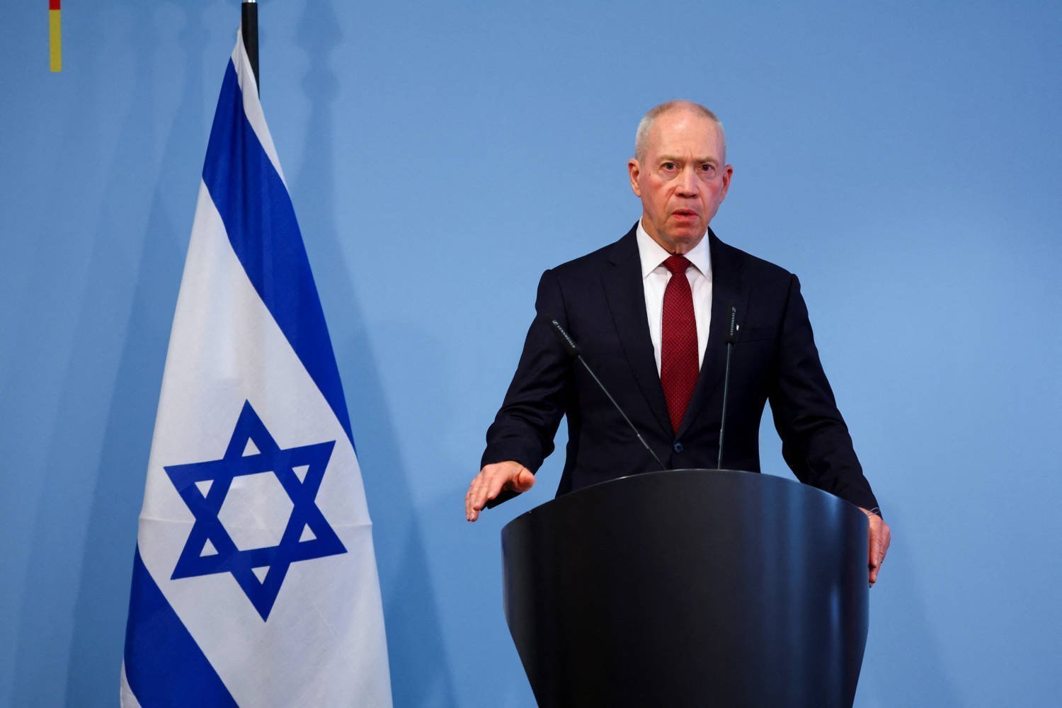 German Defence Minister Boris Pistorius And Israeli Defence Minister Yoav Gallant Meet In Berlin