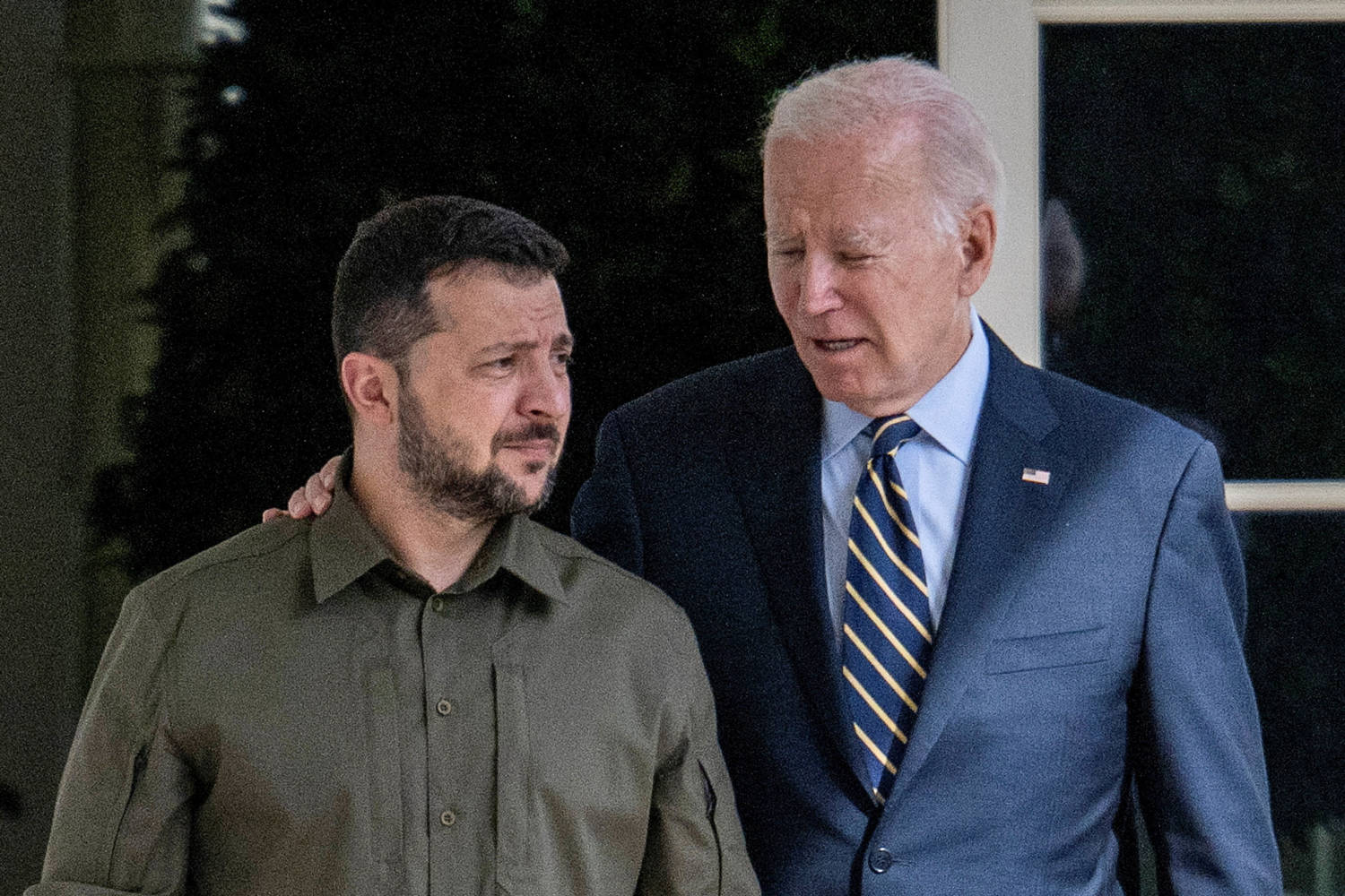 File Photo: Ukrainian President Volodymyr Zelenskiy Meets With U.s. President Joe Biden At The White House