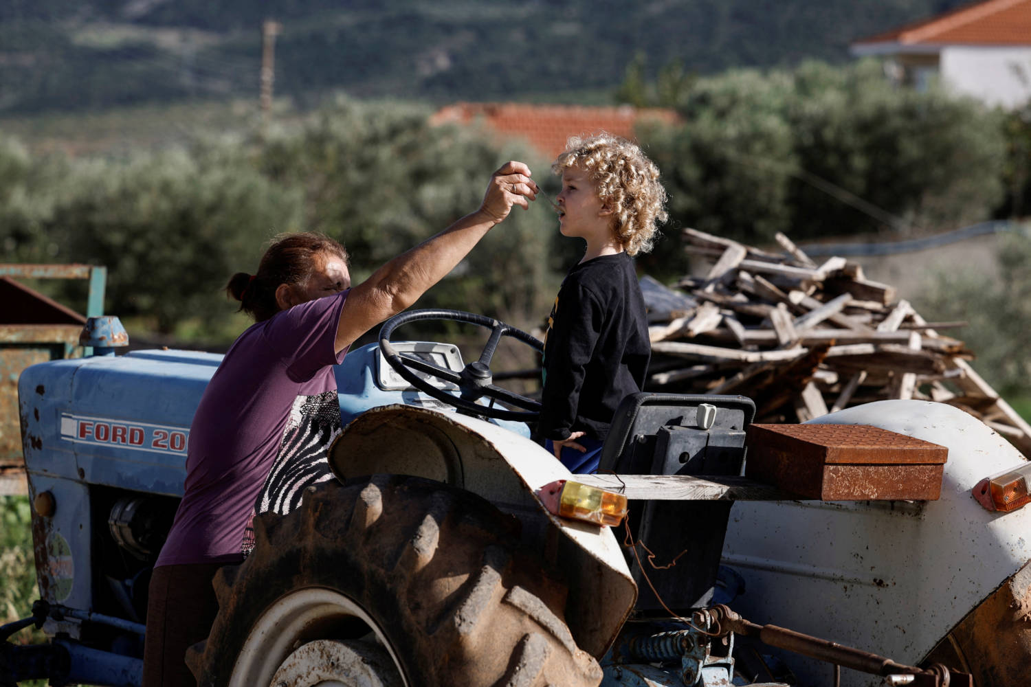 The Wider Image: Hit By Floods And Fires, Greek Villager Has Lost Hope