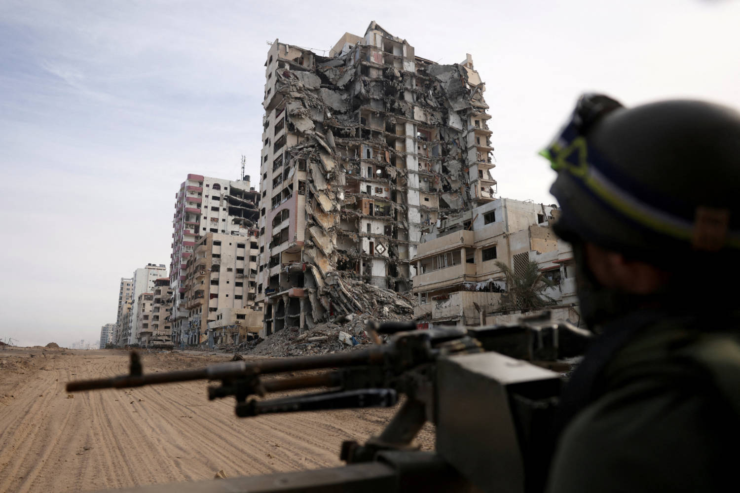 Ground Operation Of The Israeli Army Against Palestinian Islamist Group Hamas In Northern Gaza