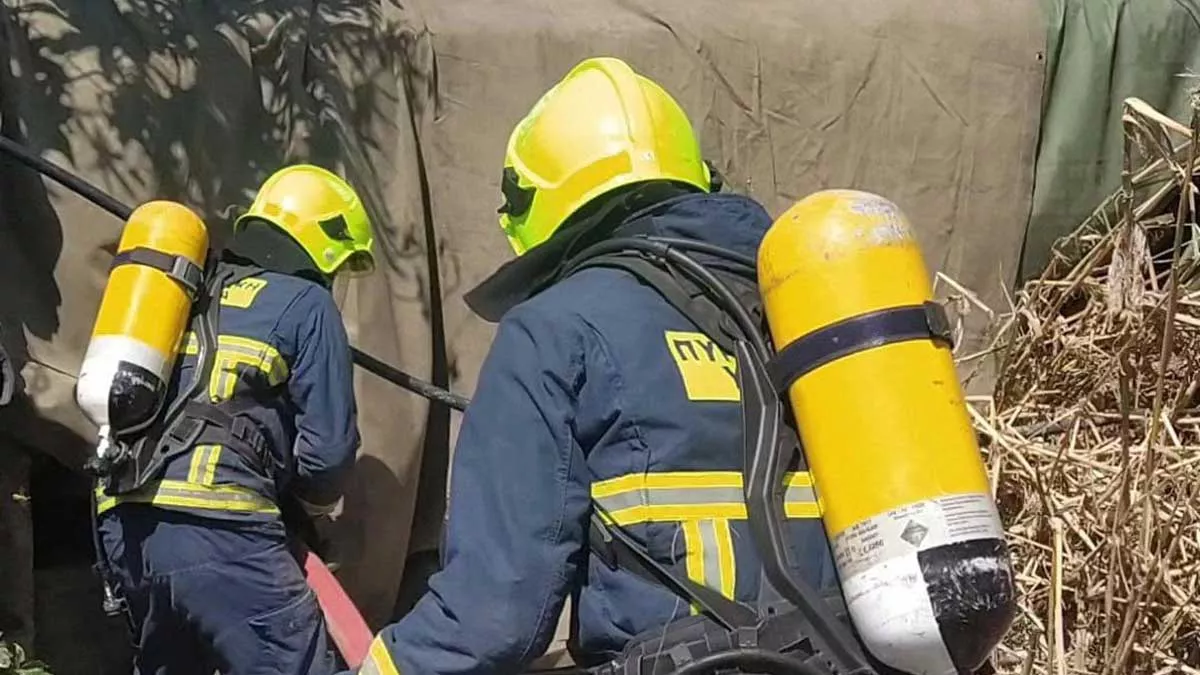 Pyrosvestiki Former Brewery in Nicosia on fire - Extensive damage | en.philenews.com