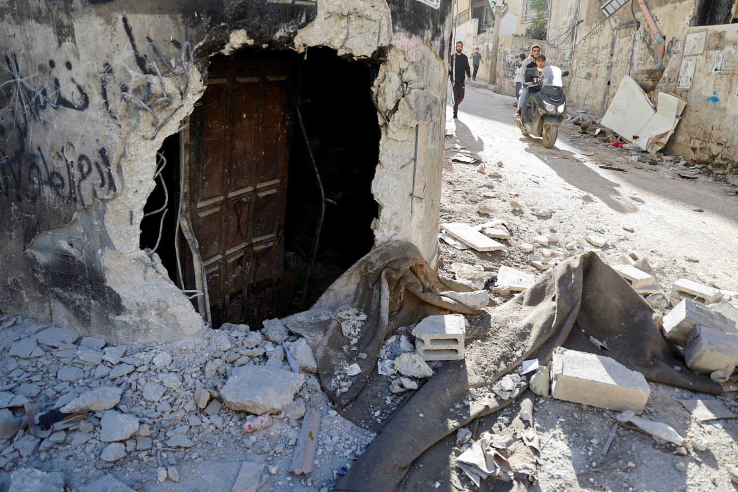 Israeli Raid In Jenin, In The Israeli Occupied West Bank