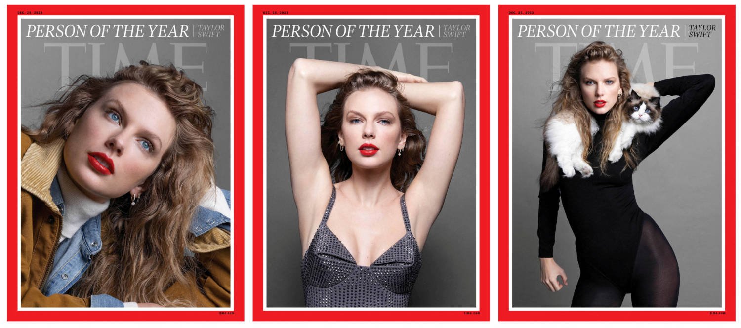 Taylor Swift Appears On The Cover Of Time Magazine's 2023 