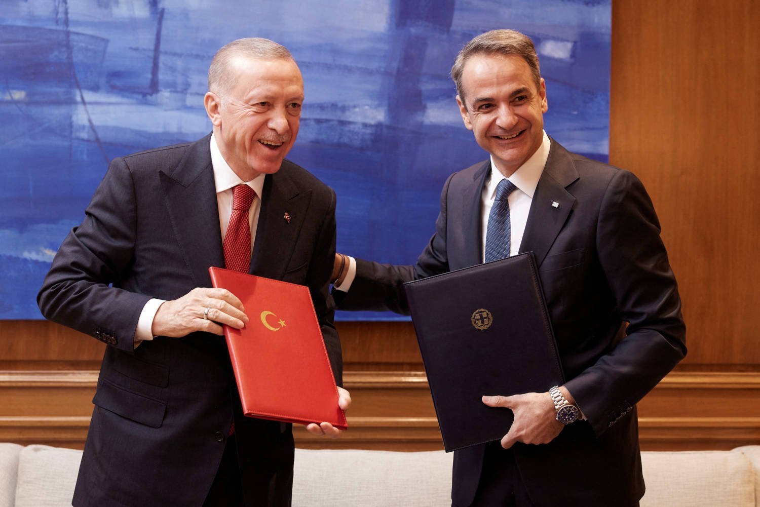 Turkey's President Tayyip Erdogan Visits Greece