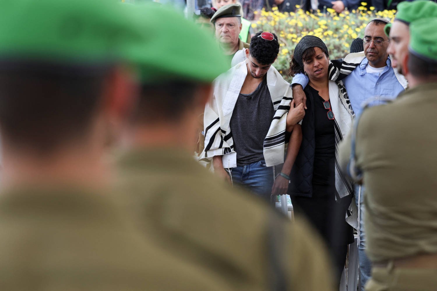 Funeral Of Israeli Soldier Sergeant Lavi Ghasi, In Modiin
