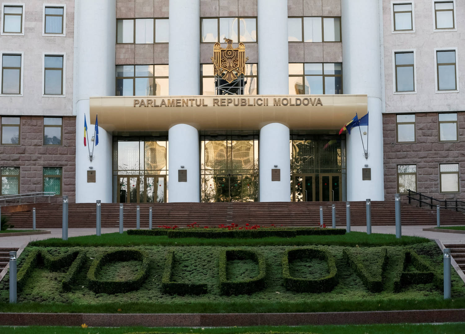 File Photo: The Moldova's Parliament Building Is Seen In Central Chisinau