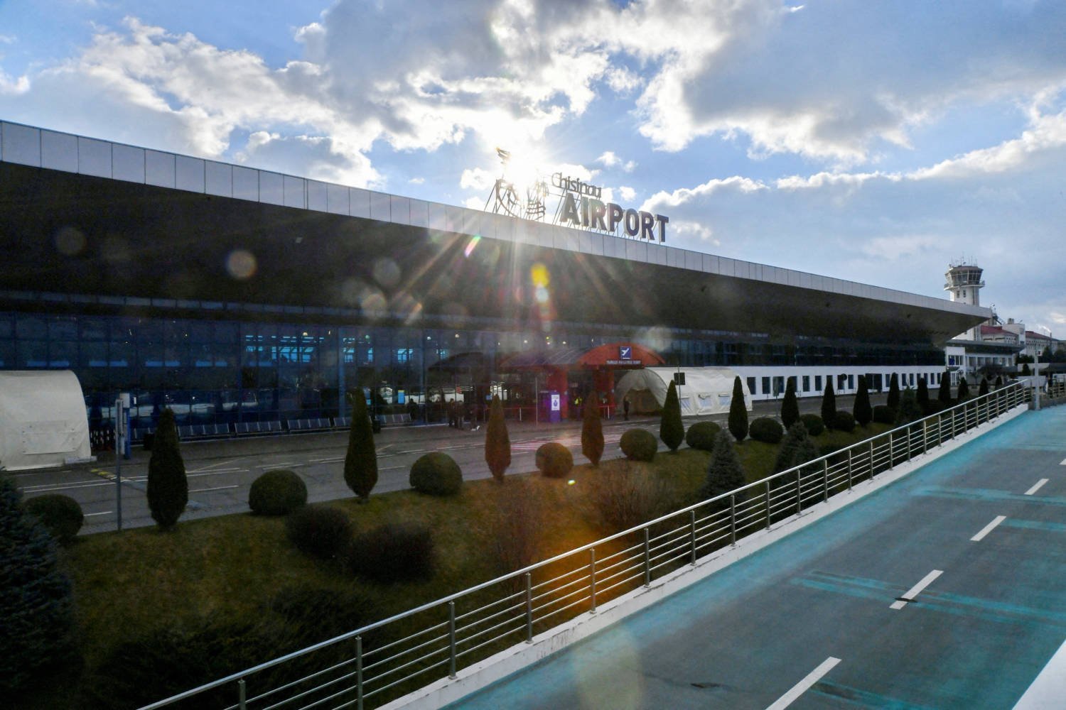 File Photo: Chisinau International Airport, In Chisinau, Moldova,