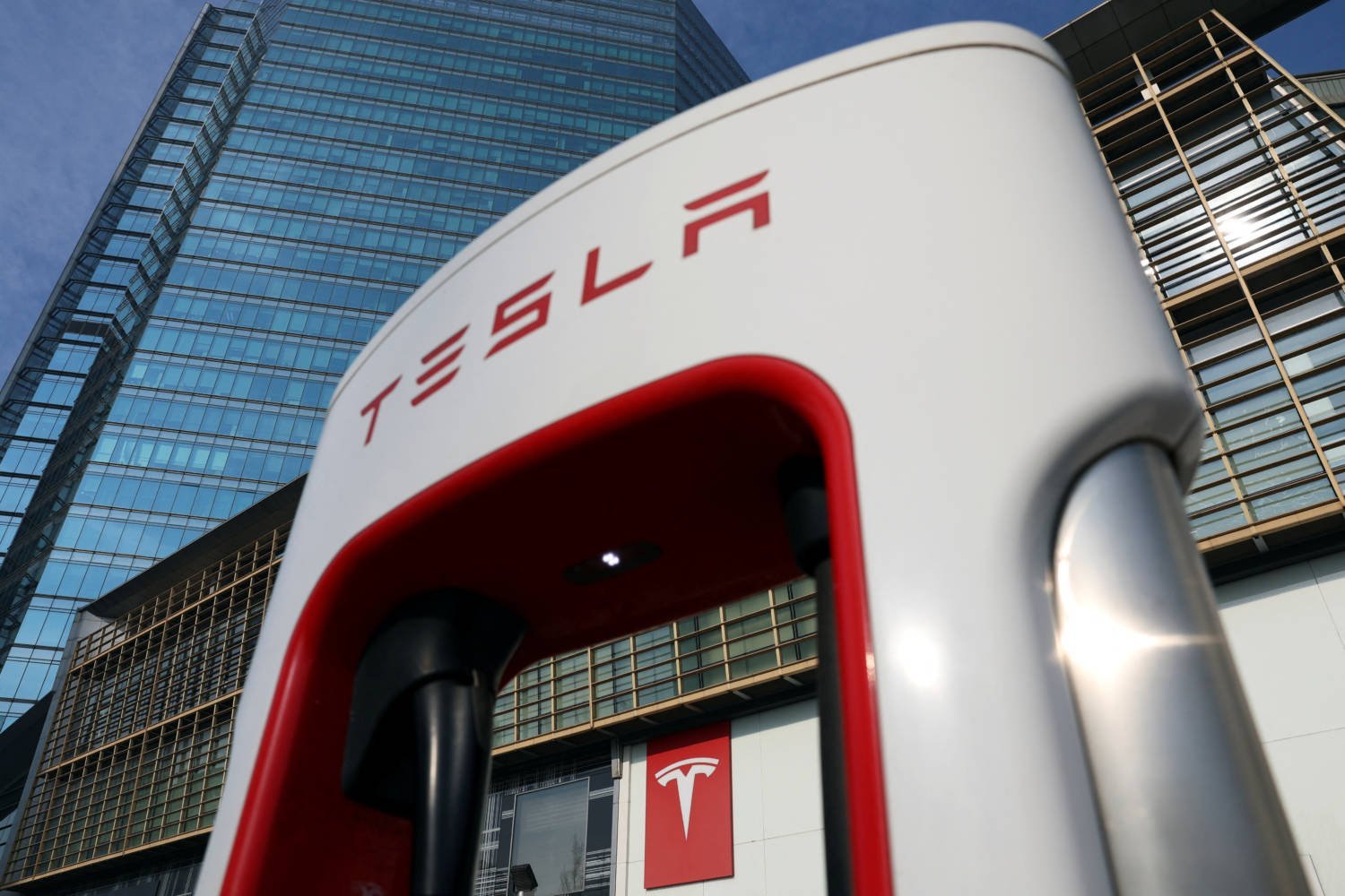 Tesla Dealership In Beijing