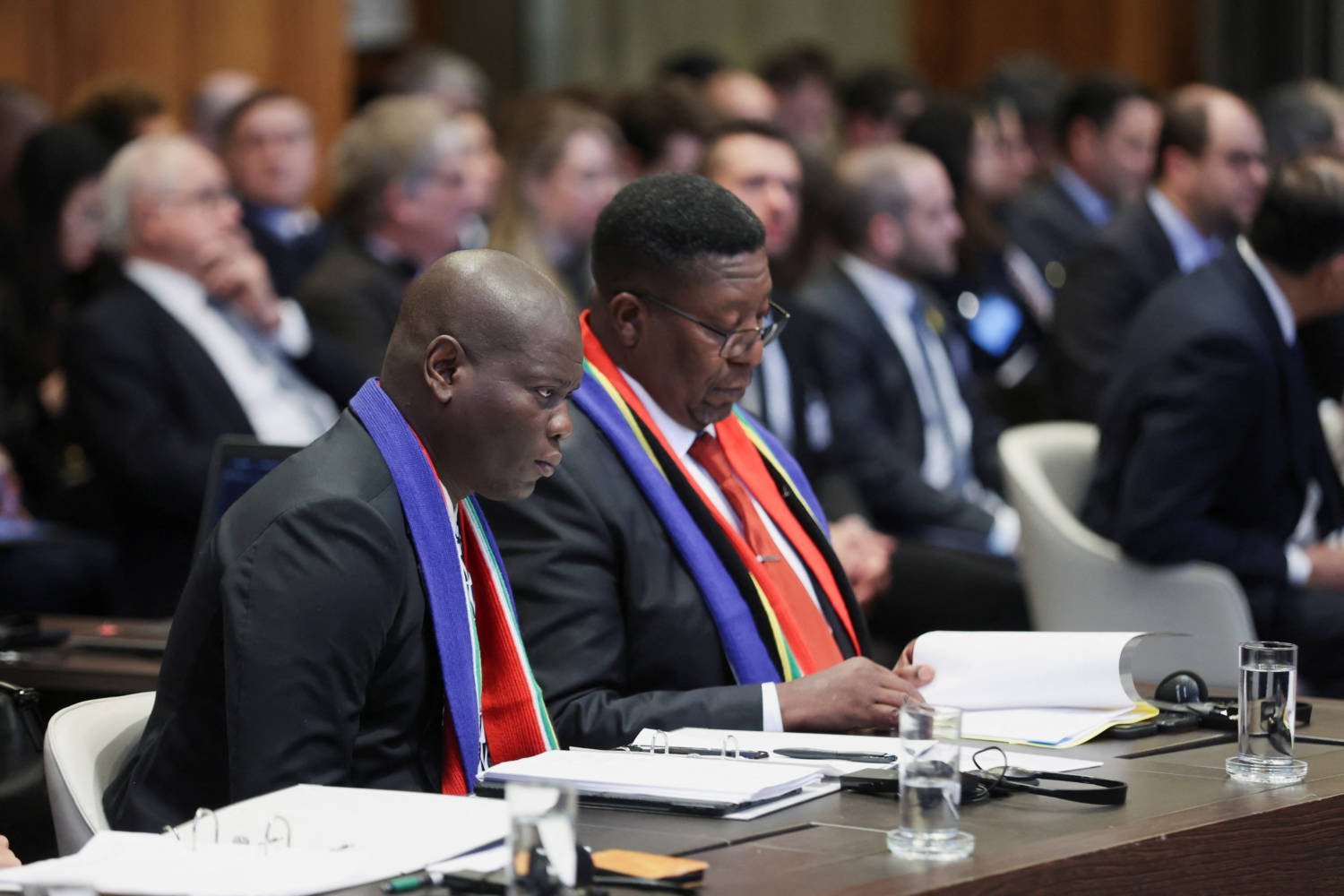 Judges At The Icj Hear A Request For Emergency Measures By South Africa, Who Asked The Court To Order Israel To Stop Its Military Actions In Gaza, In The Hague