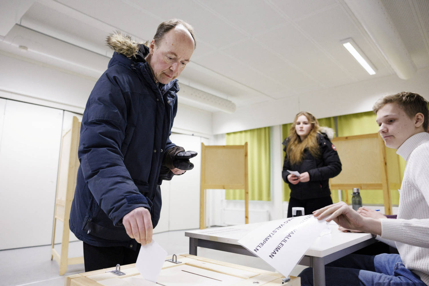 Finnish Presidential Election, In Helsinki
