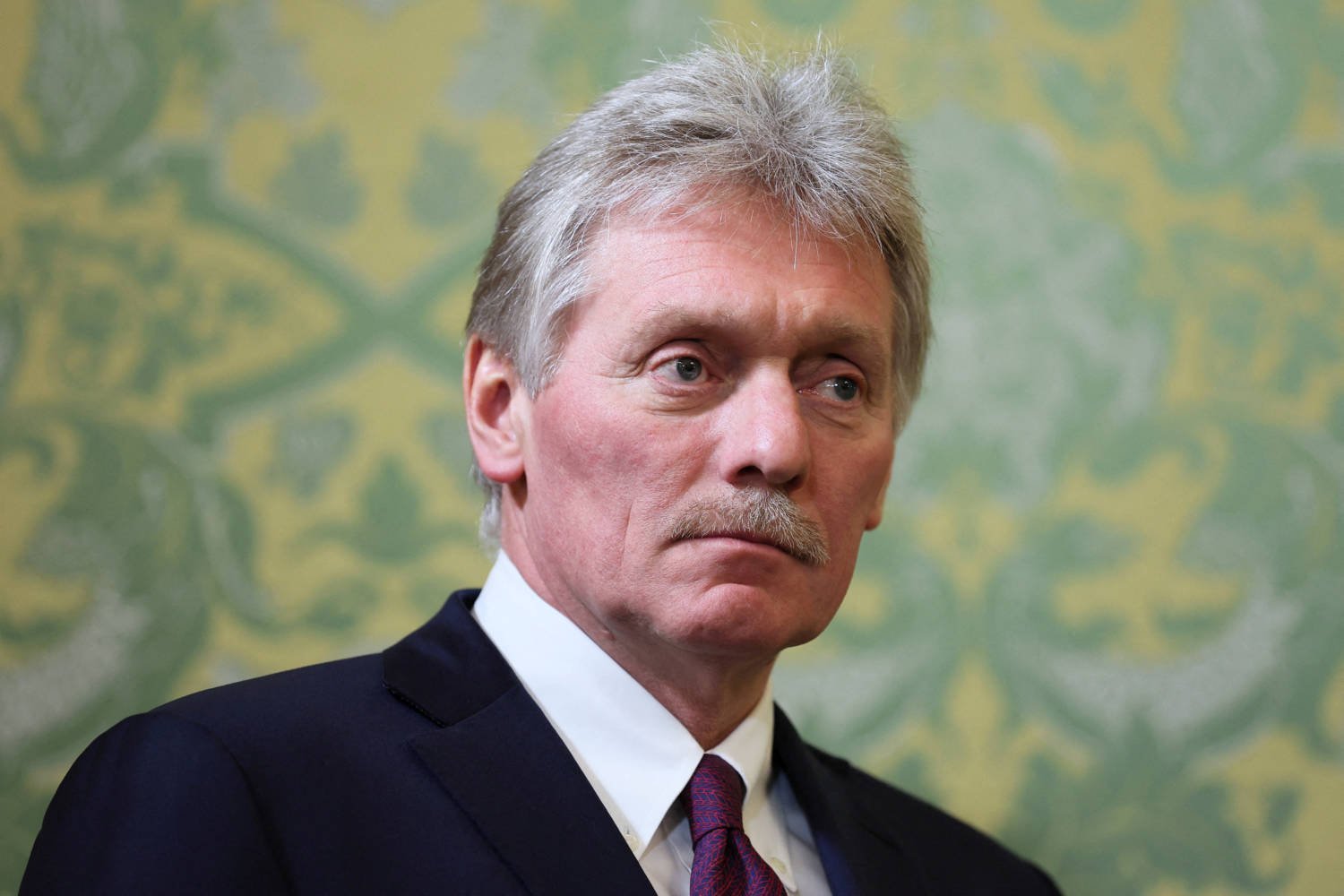 File Photo: Kremlin Spokesman Dmitry Peskov Attends A Meeting Between Russian President Vladimir Putin And Iranian President Ebrahim Raisi In Moscow