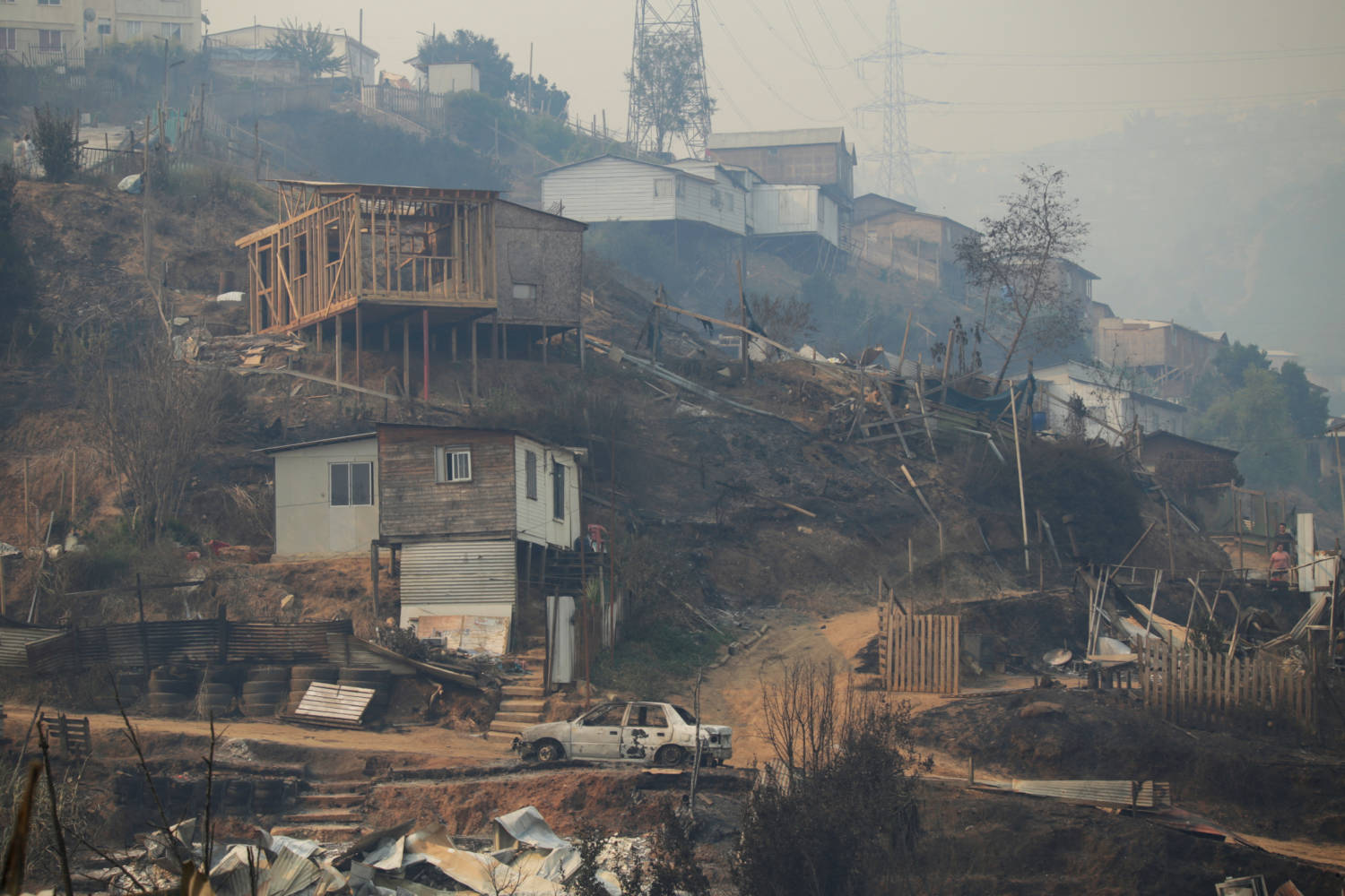 Raging Forest Fires Turn Deadly In Chile
