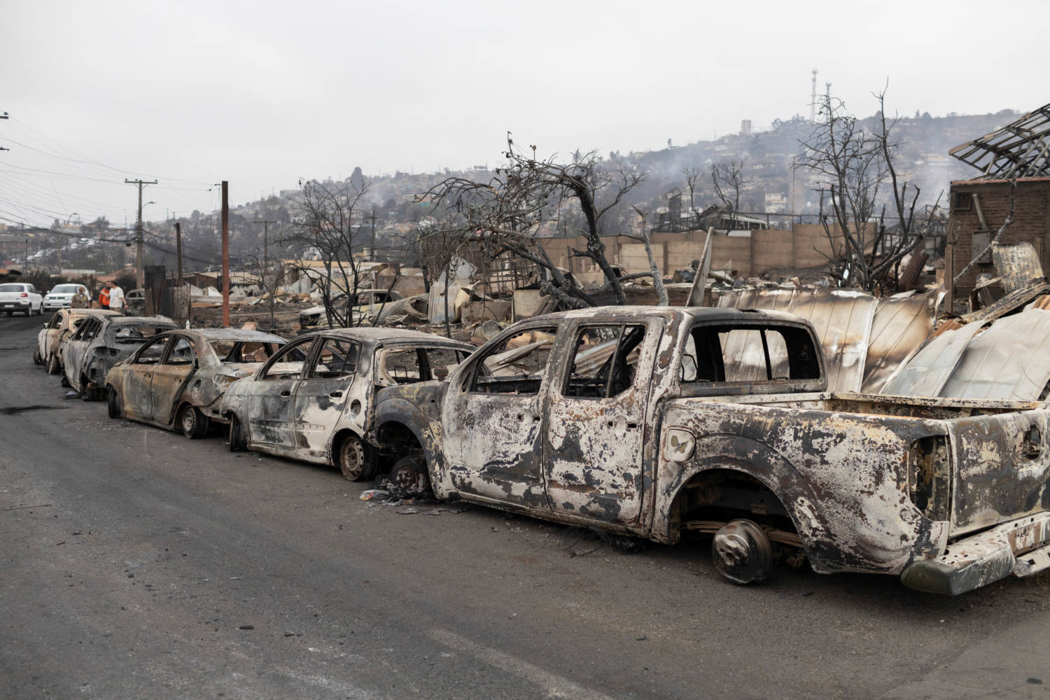 Raging Forest Fires Turn Deadly In Chile