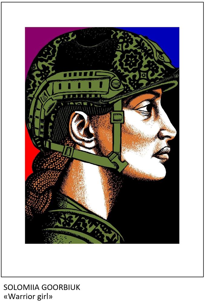 Panel 3 Solomiia Goorbiuk Warrior Girl
