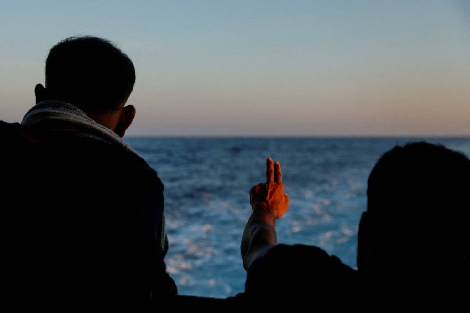 File Photo: Migrants On The Geo Barents Migrant Rescue Ship, Operated By Medecins Sans Frontieres (doctors Without Borders)