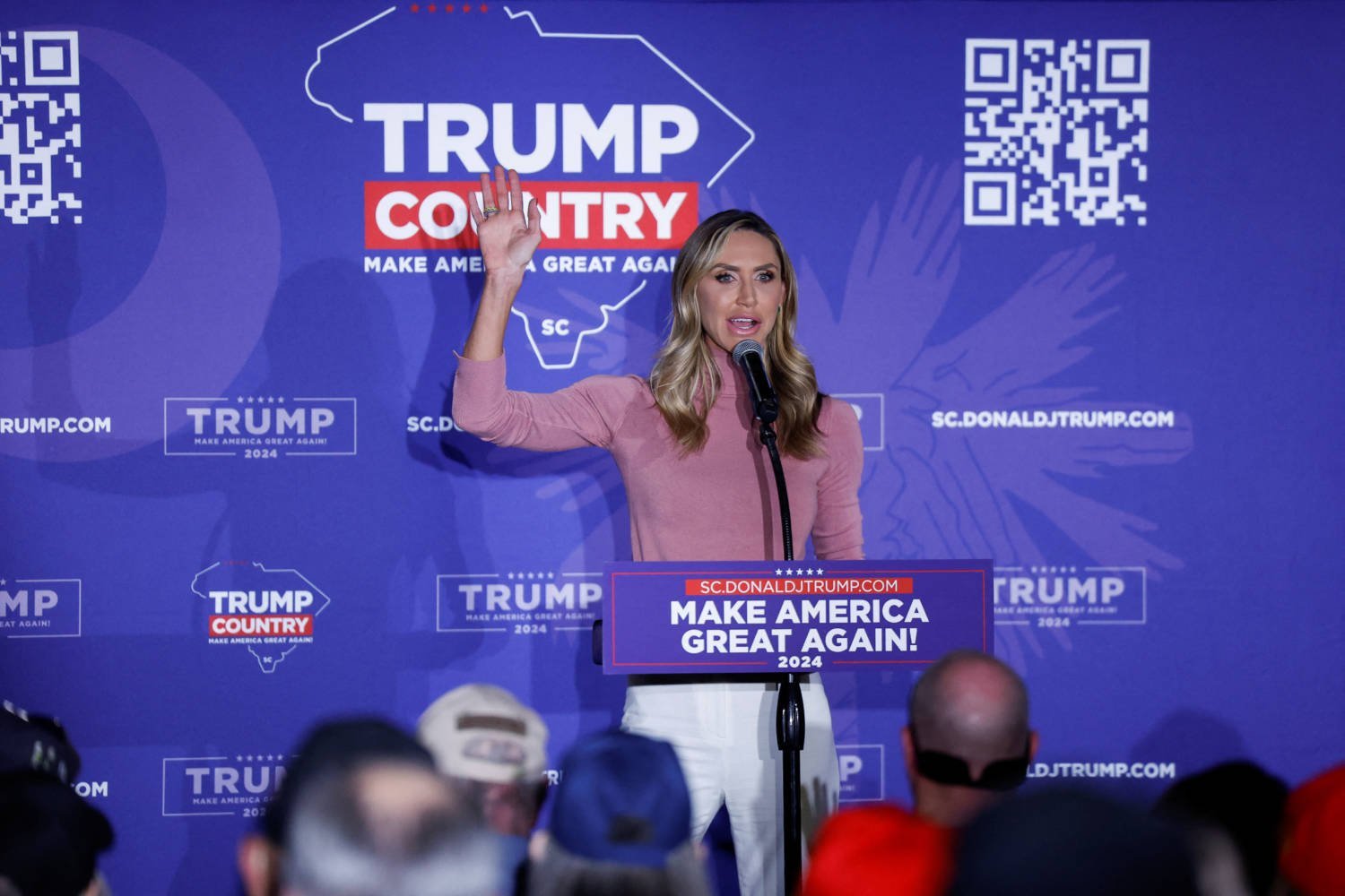 Lara Trump Holds A 