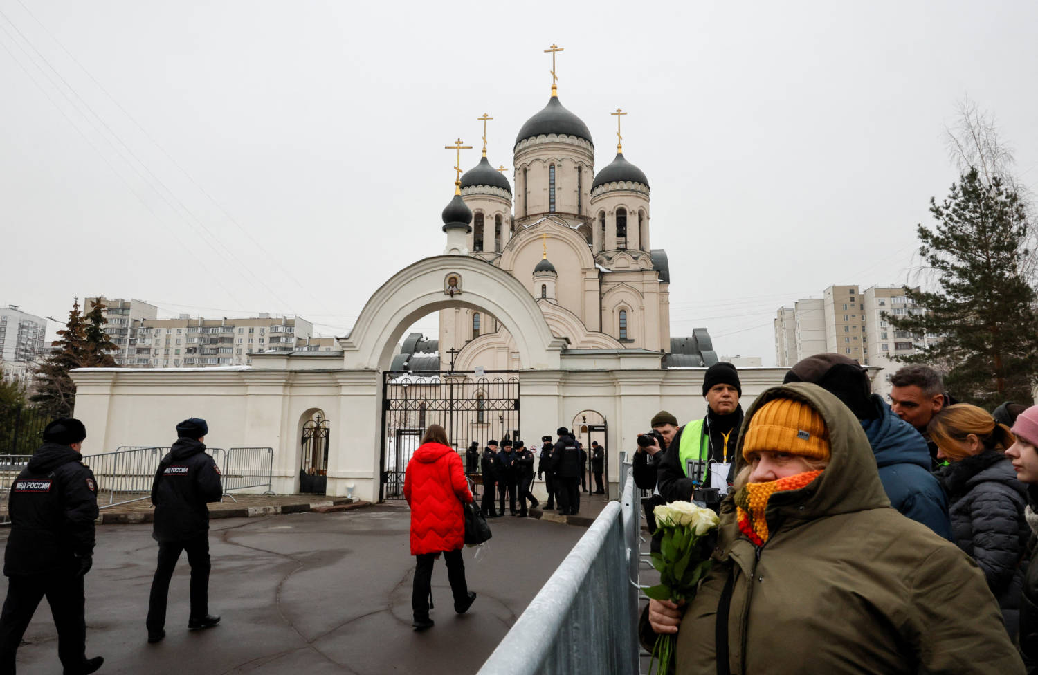Funeral Of Russian Opposition Leader Alexei Navalny
