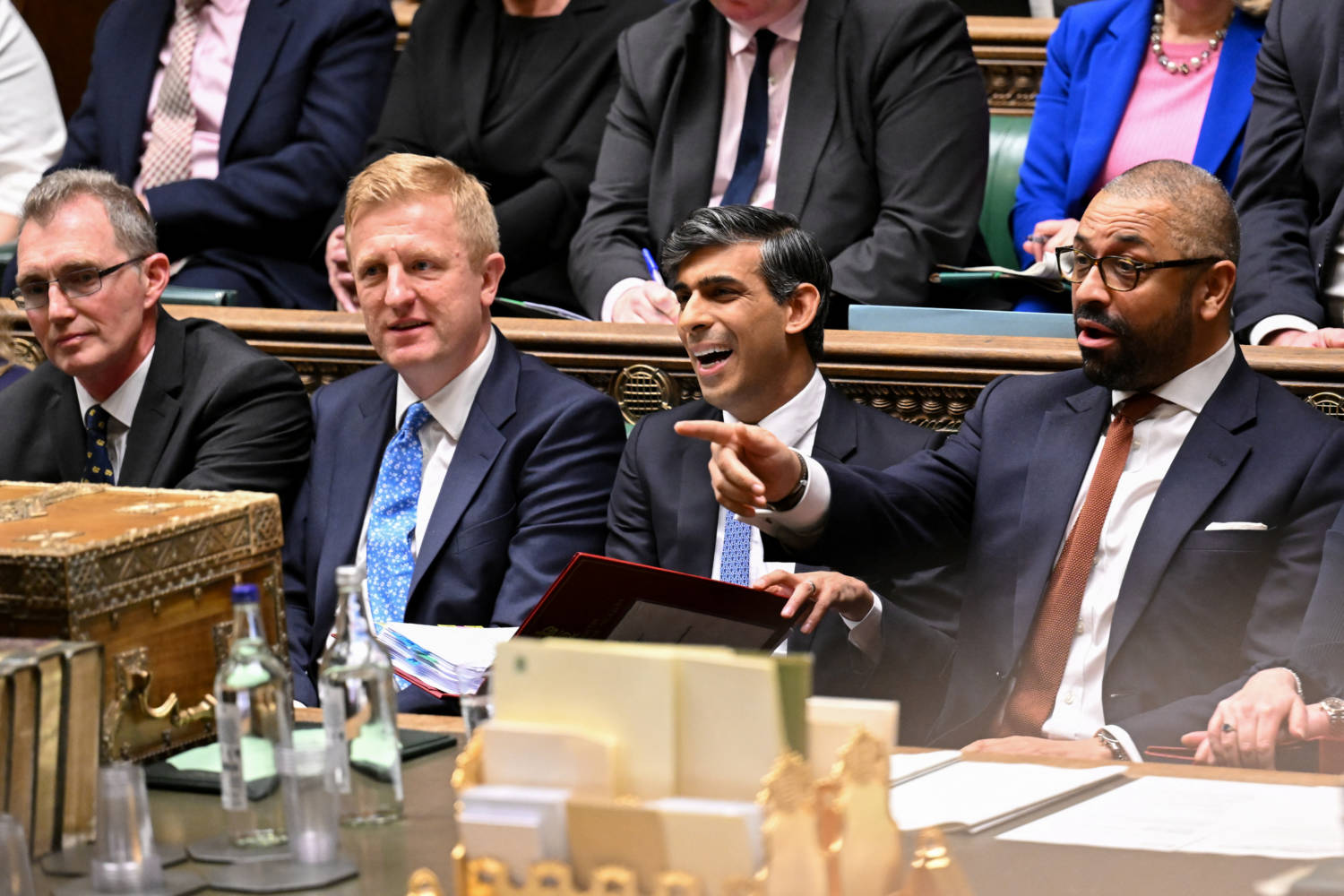 Pmqs At The House Of Commons In London
