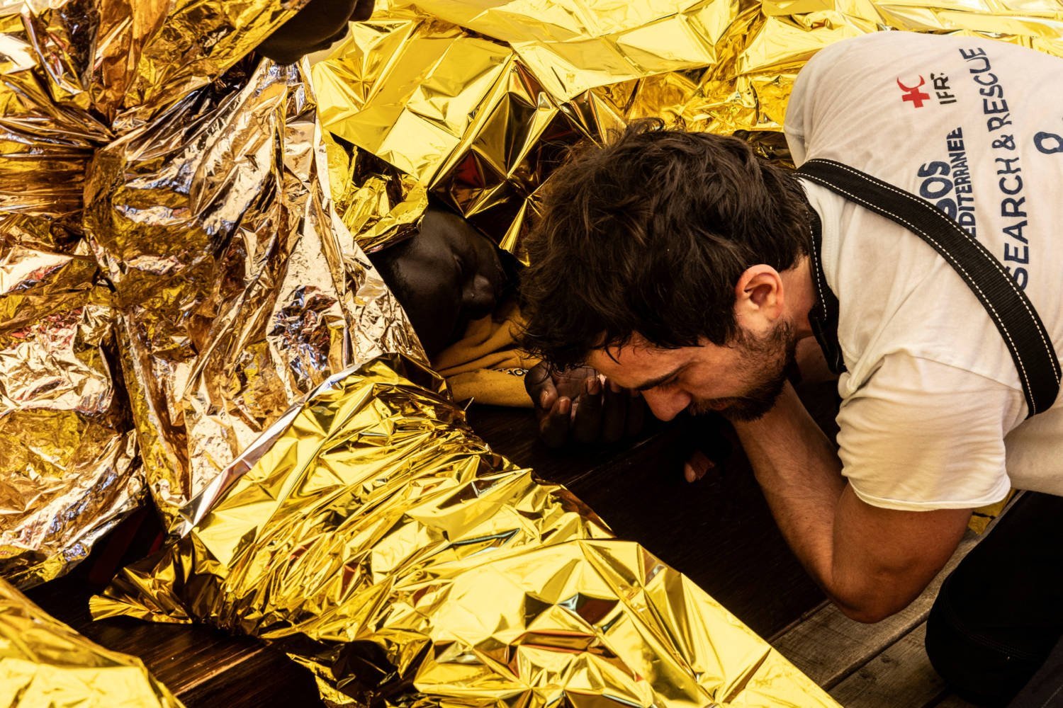 Ocean Viking Run By Ngo Sos Mediterranee Rescue Migrants In The Central Mediterranean Sea