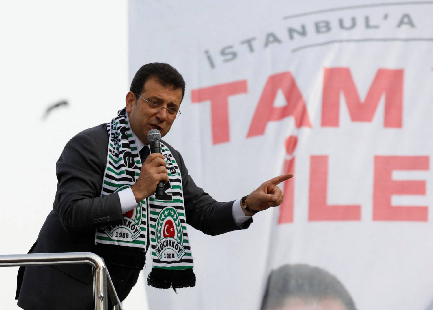 Istanbul's Mayor Imamoglu Speaks During An Election Rally In Istanbul