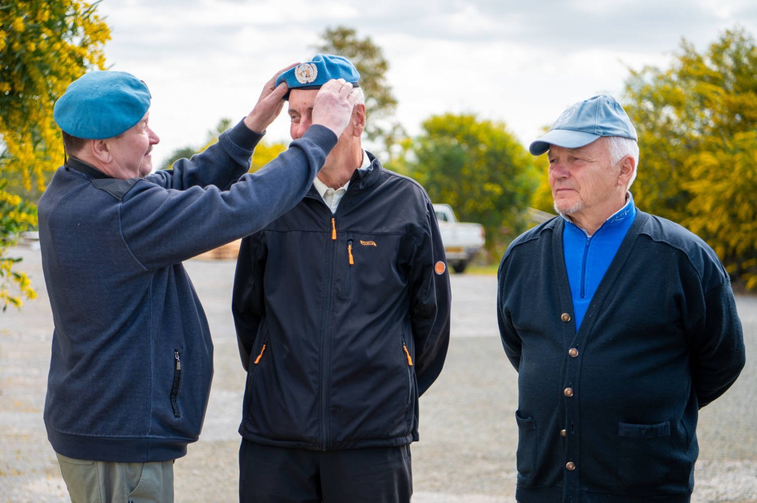 Unficyps Veterans Visiting The Mission