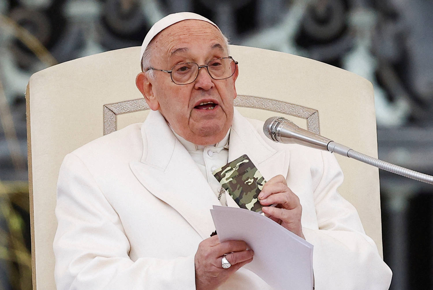Pope Francis Holds Weekly General Audience At The Vatican
